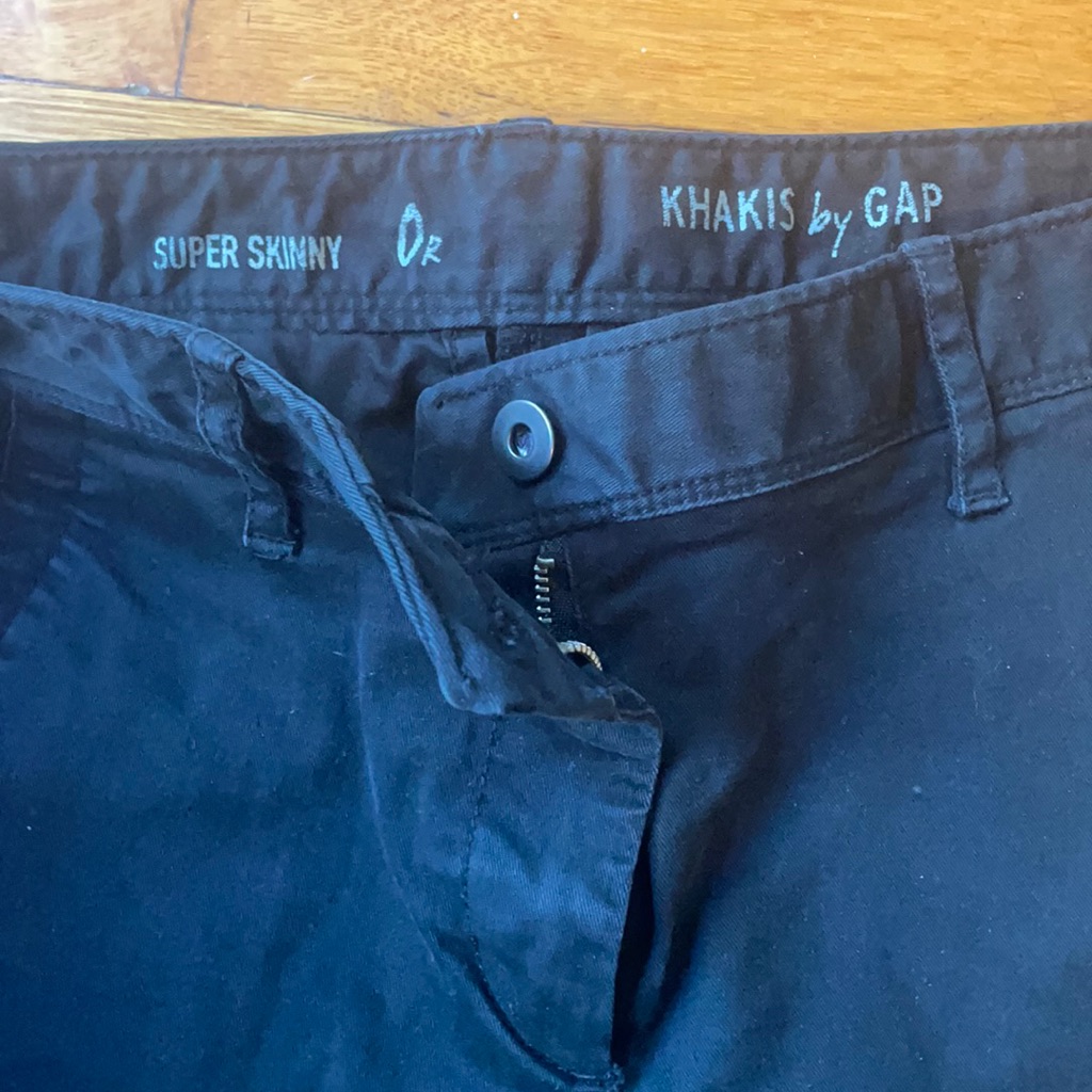 Gap Women’s Skinny Pants Black Size 0